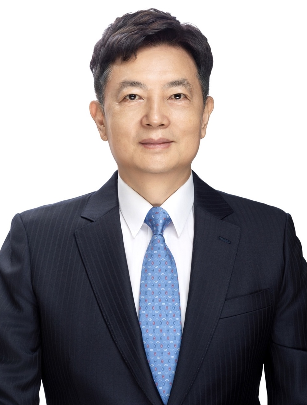 理事長充滿親和力的照片